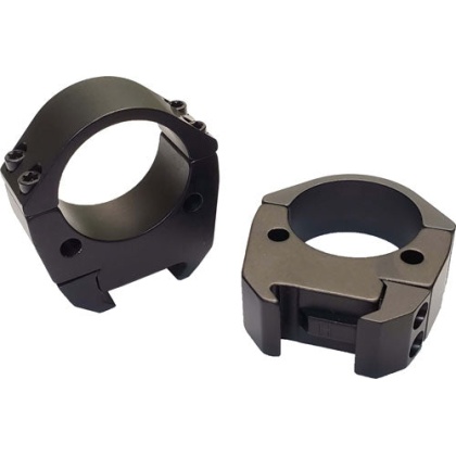 Talley Rings Med 30mm Modern - Sporting Rifle Black