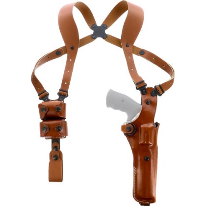 Galco Vertical Shoulder System - 4.0 Ambi Leather N Fr 6\