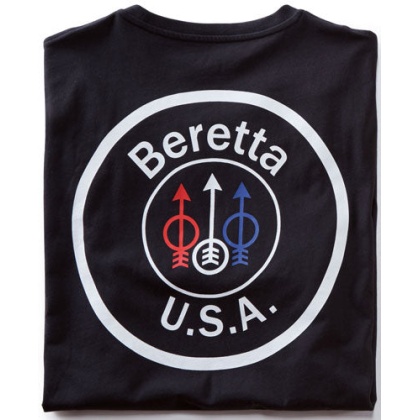 Beretta T-shirt Usa Logo - Large Black