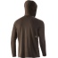 Nomad Durawool Ls Hoodie - Base Layer Mud Large