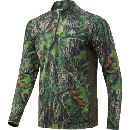 Nomad Pursuit 1-4 Zip Mossy - Oak Shadowleaf Large