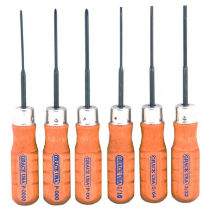 Grace Usa Screwdriver Set - Micro Set Of 6