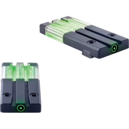 Meprolight Fiber Tritium Green - Circledot Rear Sght S&w Shield