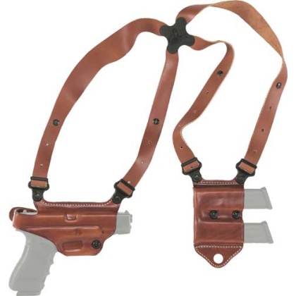 Galco Miami Shoulder System - Rh Leather Glock 202137 Tan