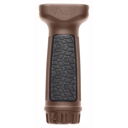 Daniel Def. Vertical Foregrip - Brown For Picatinny Rail