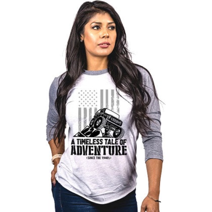 Nine Line Apparel Adventure - Women\'s Shirt Gray-white Xlrg