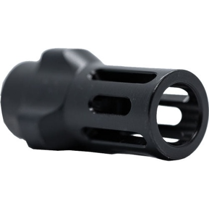 Angstadt Flash Hider 3-lug - 9mm 1-2x28 Tpi Black