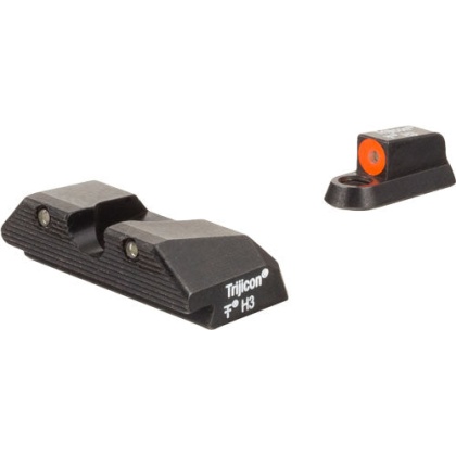 Trijicon Night Sight Set Hd - Orange Outline Cz P10w-optics