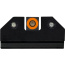 Xs R3d Glock 43x-48 3-dot - Green Tritium Set Orange Ring