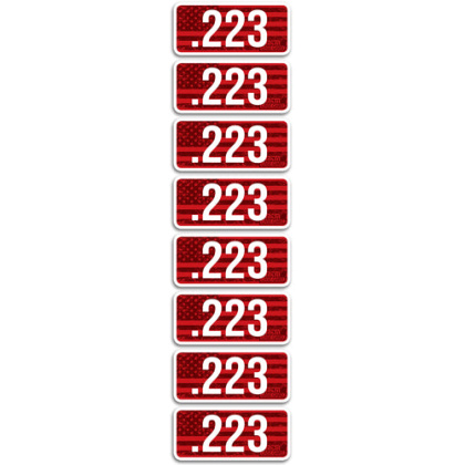 Mtm Ammo Caliber Labels .223 - 8-pack