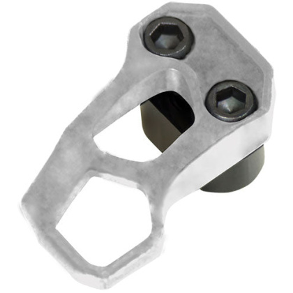 Odin Extended Magazine Release - Gen3 Xmr3 Silver For Ar-15