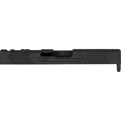 Grey Ghost Prec Glock 19 Slide - Gen 4 V4 W-pro Cut Black