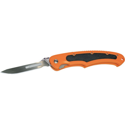 Havalon Knives Piranta Bolt - Blaze Orange W-12 #60a Blades