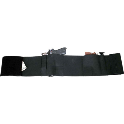 Bulldog Belly Wrap Holster Blk - Small Holds 2 Guns & 2 Mags
