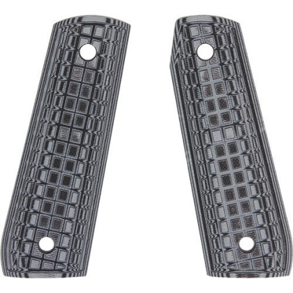 Pachmayr Dominator G10 Grips - Ruger 22-45 Gray-blk Grappler<