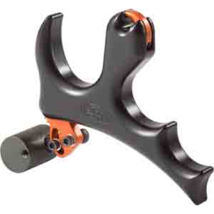 Hot Shot Archery Vapor Release - 3 Finger Black W-silent Triggr