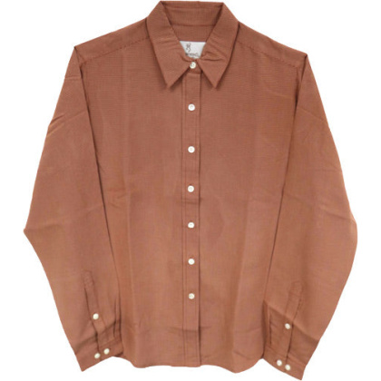 Bg Women\'s Lg Sleeve Microfibr - Shirt X-large Terra Cotta<