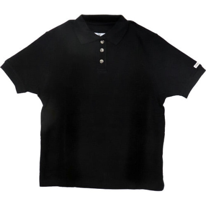 Bg Women\'s Ss Sleeve Buck Mark - Polo Medium Black<