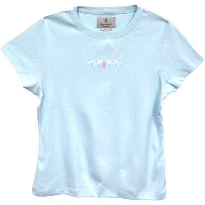 Bg Women\'s Ss T-shirt Exp - Scroll Medium Ice Blue<