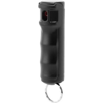 Mace Pepper Spray Compact - Hard Case W-key Ring Black 12g