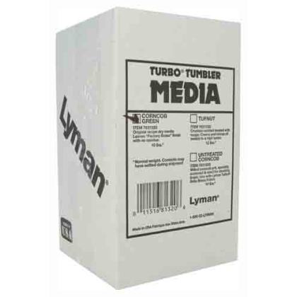 Lyman Turbo Tumber Media - Corn Cob Plus 10lb. Box