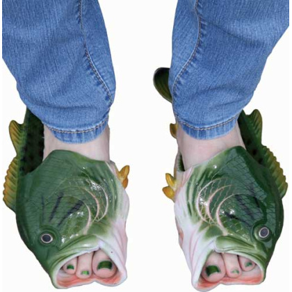 Rivers Edge Bass Fish Sandals - Adult Medium Size 10-10.5