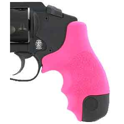 Hogue Grips S&w J Frame Rb - Cent.-poly Bodyguard Pink