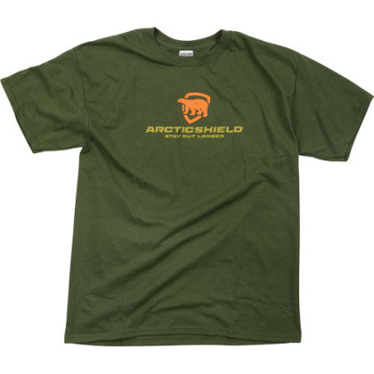 Arctic Shield Ss T-shirt W- - Logo Winter Moss Large!